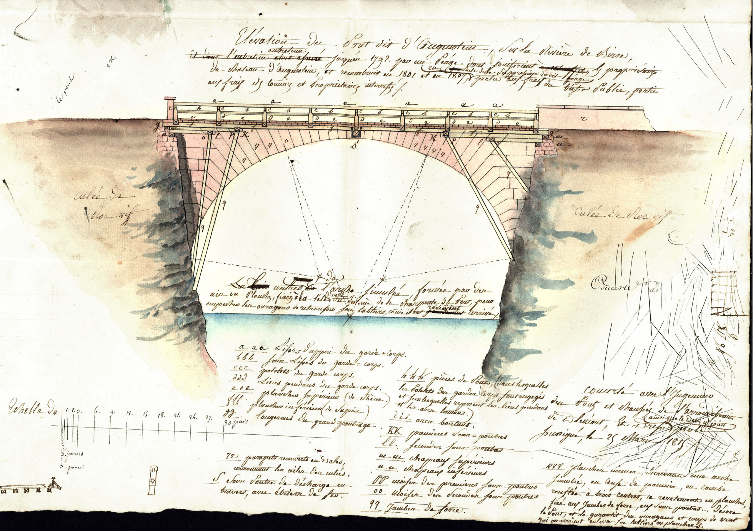 E17644 DU32 DMPBL Pont d'Angenstein plan